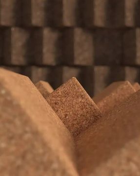 Greenmood Brickx Acoustic Cork Wall