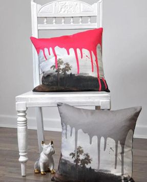 Mineheart Artistic Cushion Pink