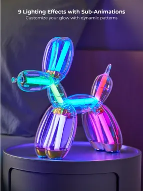 Lexon Balloon Dog Lamp Chromatic