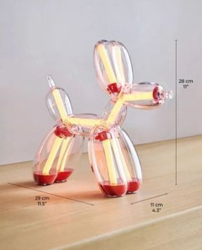 Lexon Balloon Dog Lamp Chromatic