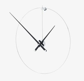 Ligne Roset Pik Clock Chrome