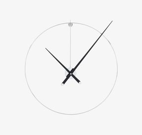 Ligne Roset Pik Clock Chrome