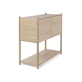 Gejst Sceene Bookcase B Light Oak