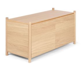 Gejst Sceene Bookcase B Light Oak
