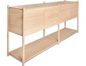 Gejst Sceene Bookcase B Light Oak