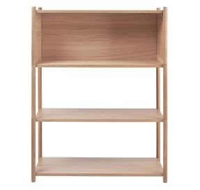 Gejst Sceene Bookcase B Light Oak