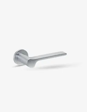 Groel Sokol Door Handle Set On Round Rose