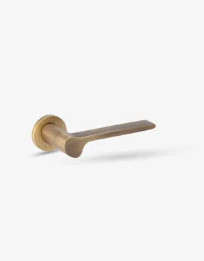 Groel Sokol Door Handle Set On Round Rose