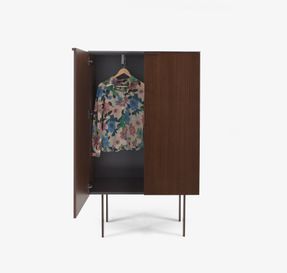 Ligne Roset Selvans Hallway Unit Hanging + Shoe Storage
