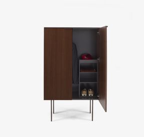 Ligne Roset Selvans Hallway Unit Hanging + Shoe Storage