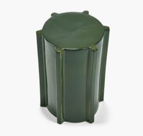 Serax Side Table Dark Brown Geometrical Pawn