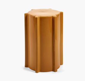 Serax Side Table Dark Brown Geometrical Pawn