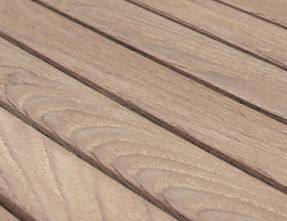 Country Casual Teak Urbana Single-stream Recycling Lid Receptacle
