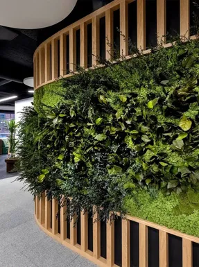 Greenmood Forest Acoustic Green Wall