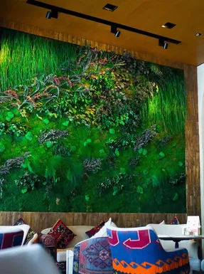 Greenmood Forest Acoustic Green Wall