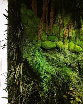 Greenmood Forest Acoustic Green Wall