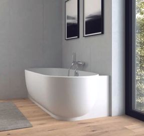 Duravit Luv Corner Bathtub
