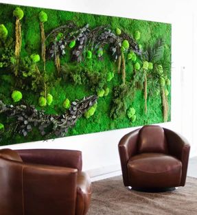 Greenmood Forest Acoustic Green Wall