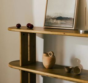 We Do Wood Tesa Bookcase Walnut