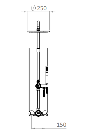 Crosswater Union Multifunction Shower