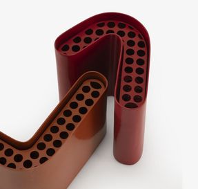 Ligne Roset Architectural Vase Large Red