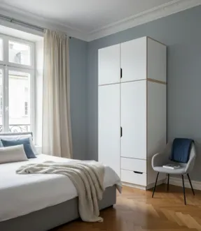 Radis Slim Wardrobe Huh 2 Doors And Extra Level