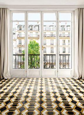 Bisazza Sofia Yellow Flooring