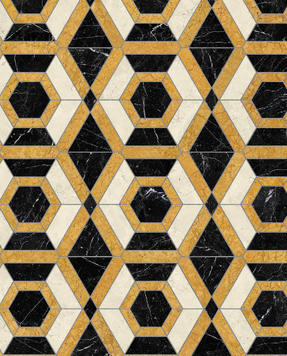 Bisazza Sofia Yellow Flooring