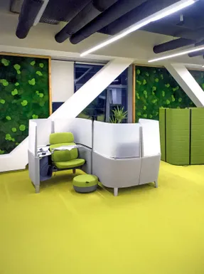 Greenmood Ball Moss Acoustic Green Wall