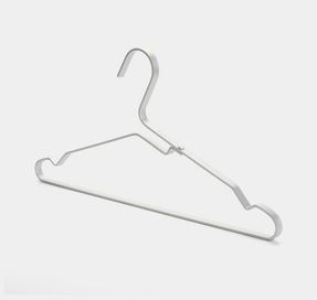 Brabantia  Aluminium Clothes Hangers Set of 4 - Black