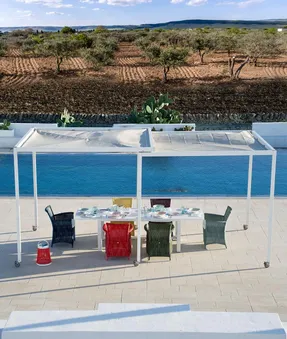 Unopiu Shibuya® Pergola Extension In Aluminium