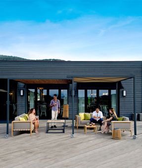 Unopiu Shibuya® Pergola Extension In Aluminium