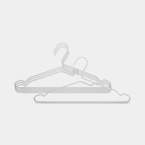 Brabantia  Aluminium Clothes Hangers Set of 4 - Black