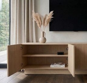 Radis TV Stand With Vertical Waves RIF