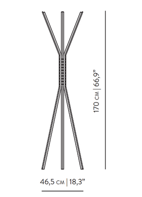 Wewood Cancan Coat Stand