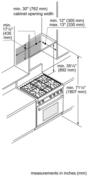 Thermador Over-The-Range Microwave 30'' Left Side Opening Door, Stainless Steel