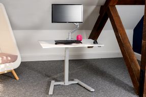Posturite Koji Beech Electric Sit-stand Desk