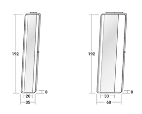 Natevo Bamboo Mirror