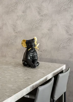 Lladro Koala Sculpture. Black-gold. Limited Edition