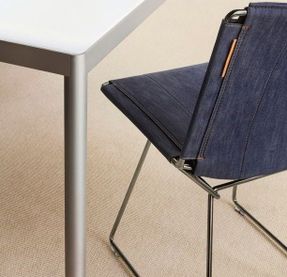 Mdf Italia Neil Denim Chair