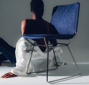 Mdf Italia Neil Denim Chair