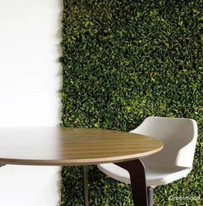 Greenmood Velvet Leaf Acoustic Green Wall