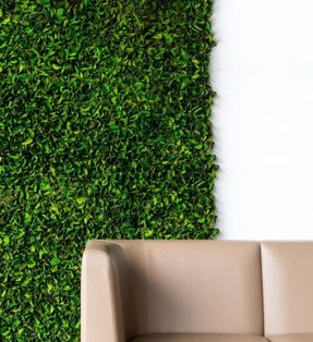 Greenmood Velvet Leaf Acoustic Green Wall