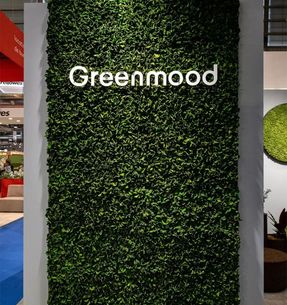Greenmood Velvet Leaf Acoustic Green Wall
