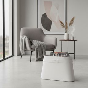 Limac Design Luxurious Magazine Rack In Leather Clotidie