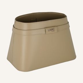 Limac Design Luxurious Magazine Rack In Leather Clotidie