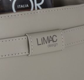 Limac Design Luxurious Magazine Rack In Leather Clotidie