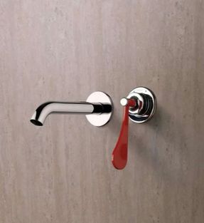 Mamoli Paola Wall Mounted Single Lever Basin Mixer