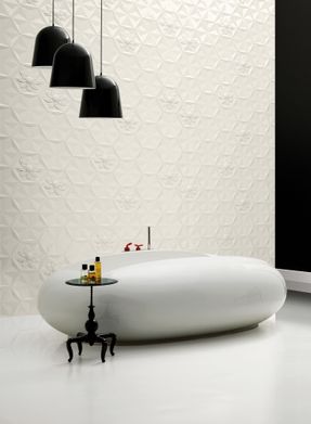 Bisazza White Frozen Garden