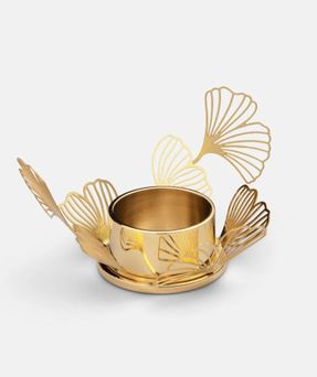 Skultuna FLWR Candle Holder Silver Plated